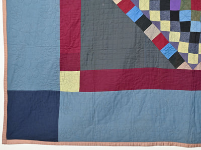 Lancaster County Amish Sunshine and Shadow in Diamond Quilt