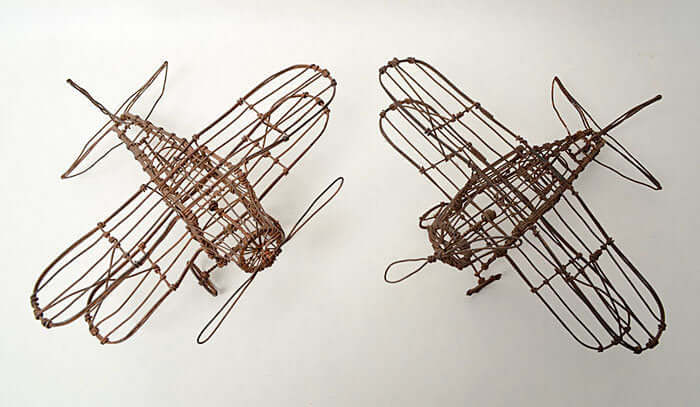 Airplane-Wire-Sculptures-Circa-1930-1131449-2