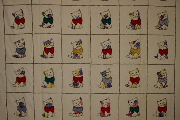 Cats-with-Bowties-Quilt-Circa-1930-Pennsylvania-307714-2
