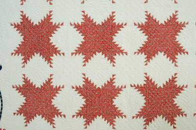 feathered-stars-quilt-with-applique-1405263-stars-detail-3