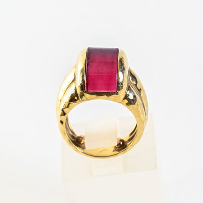 Henry Dunay Tourmaline Gold Ring