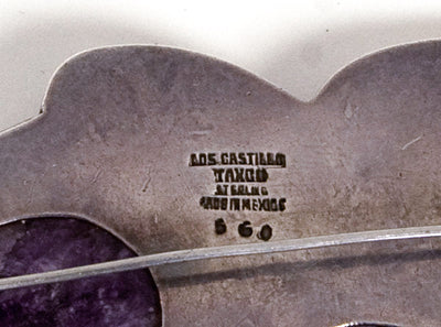 Los Castillo jewelry stamp on item #962190 sold by Stella Rubin.