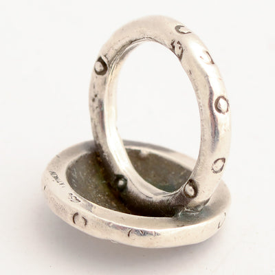 silver-ring-with-circles-circa-1990-item-1247439-showing-band