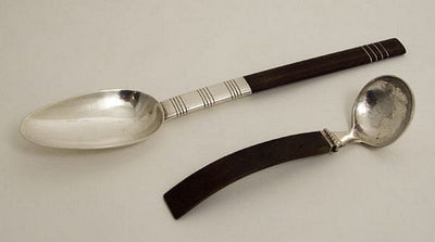 William-Spratling-Silver-and-Wood-Serving-Spoons-794702-1