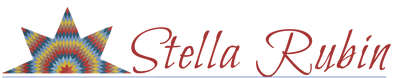 Stella Rubin Antiques logo with star and red text.