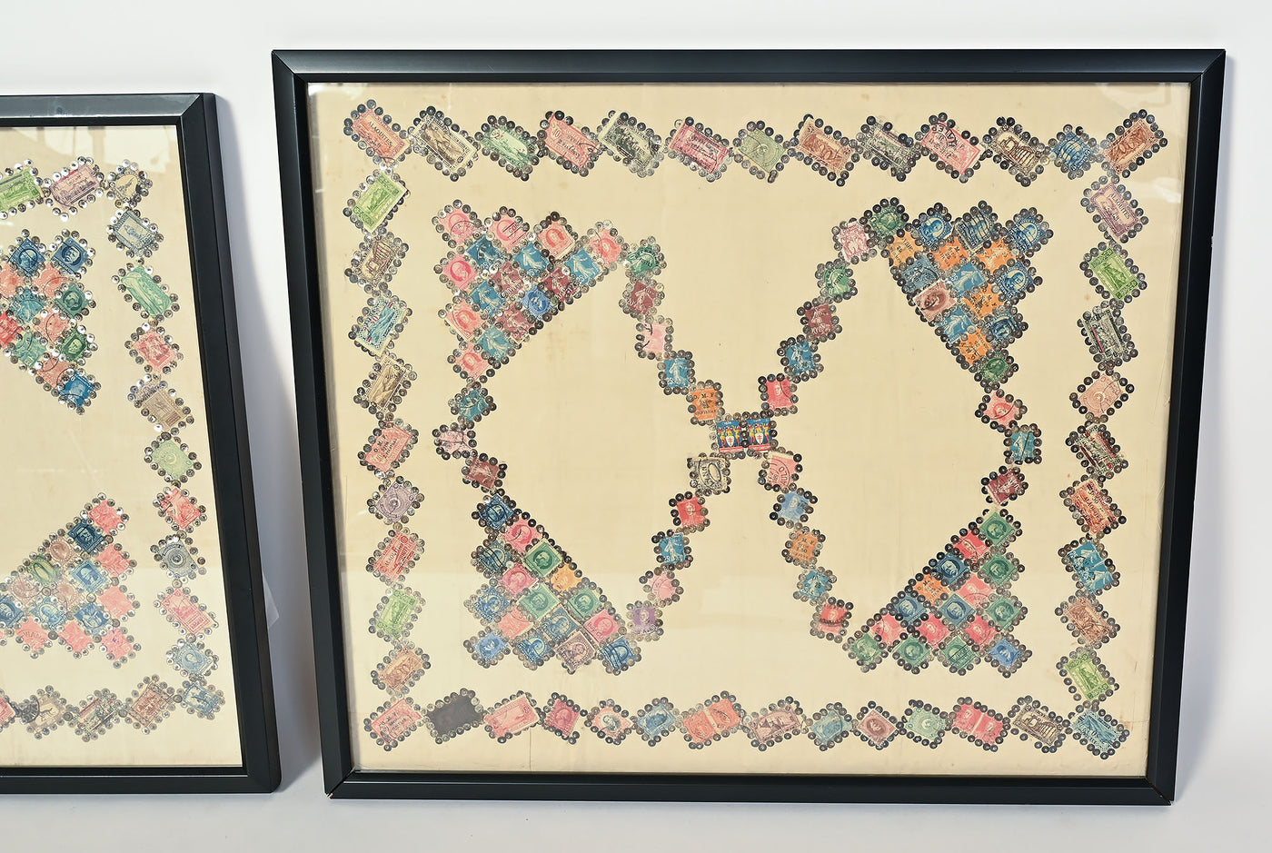 Postage Stamp Collages