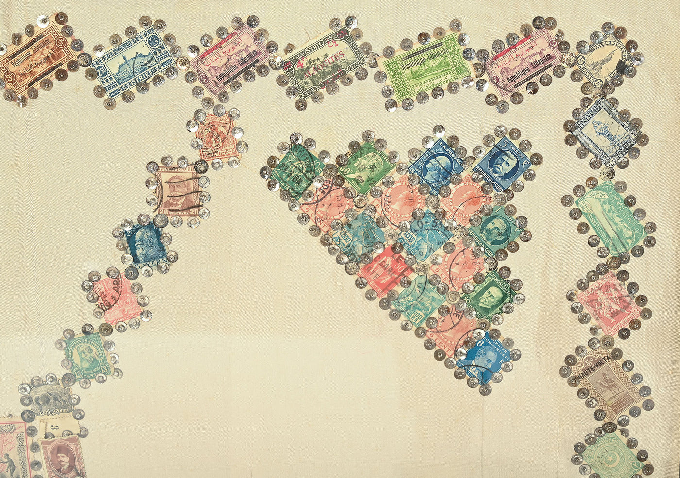 Postage Stamp Collages