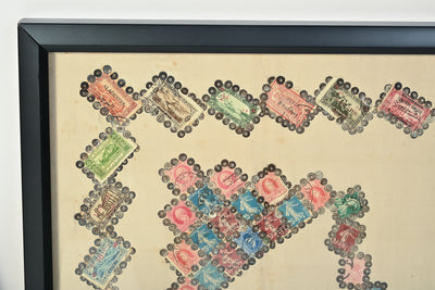 Postage Stamp Collages