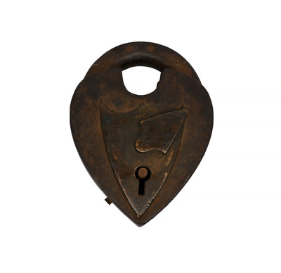 Heart Shape Iron Lock