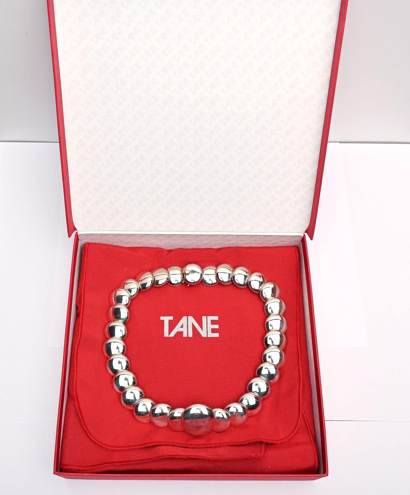 Tane Sterling Silver Choker Necklace