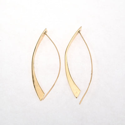 Betty Cooke Gold Earrings