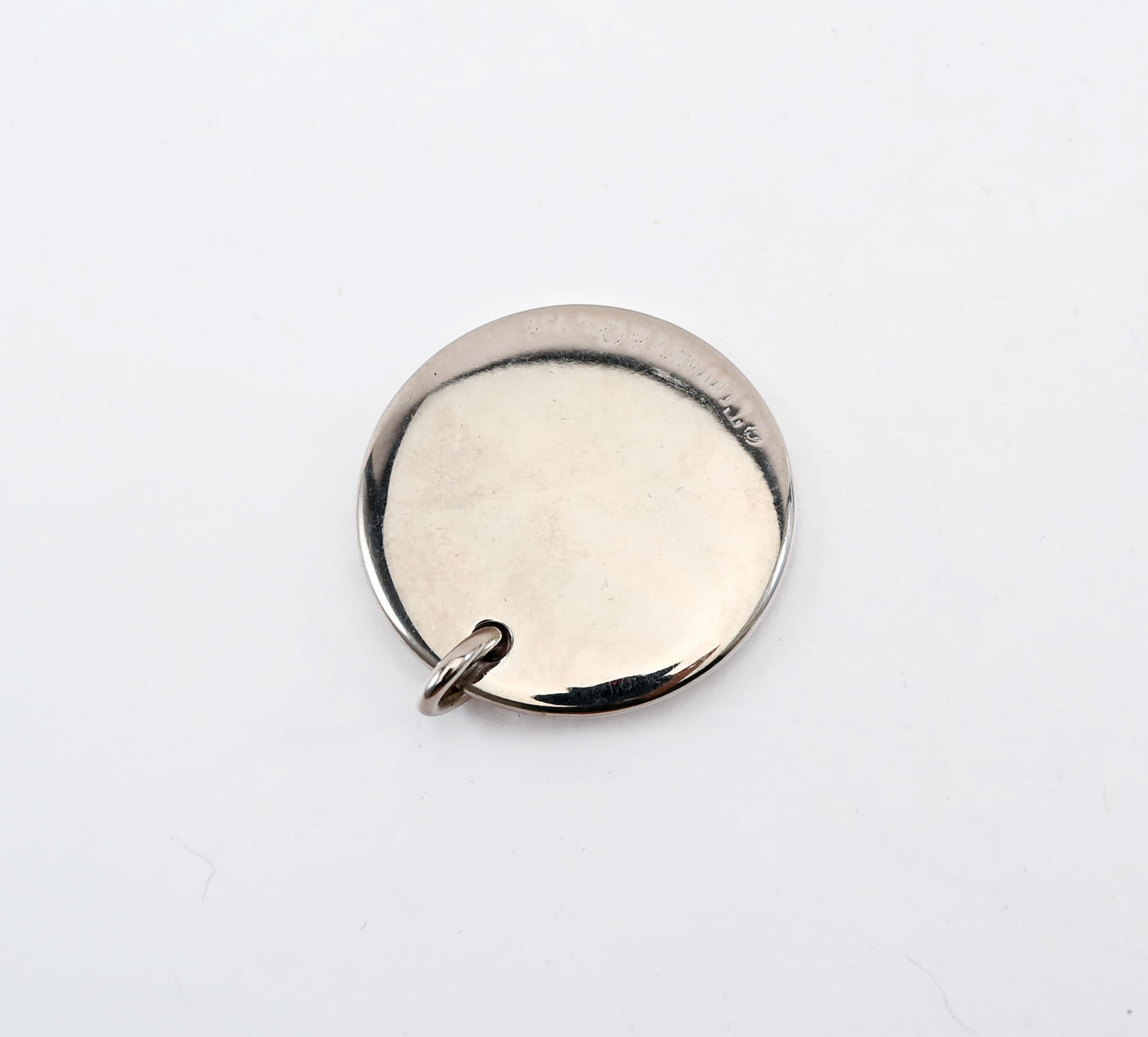 Tiffany White Gold Pendant with Diamonds