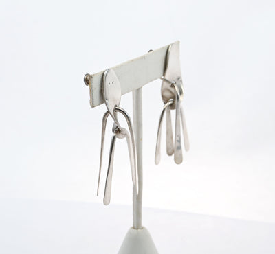 Art Smith Silver Dangle Earrings