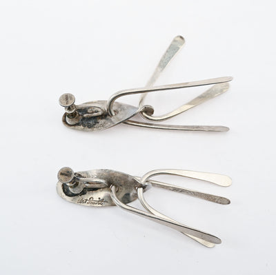 Art Smith Silver Dangle Earrings