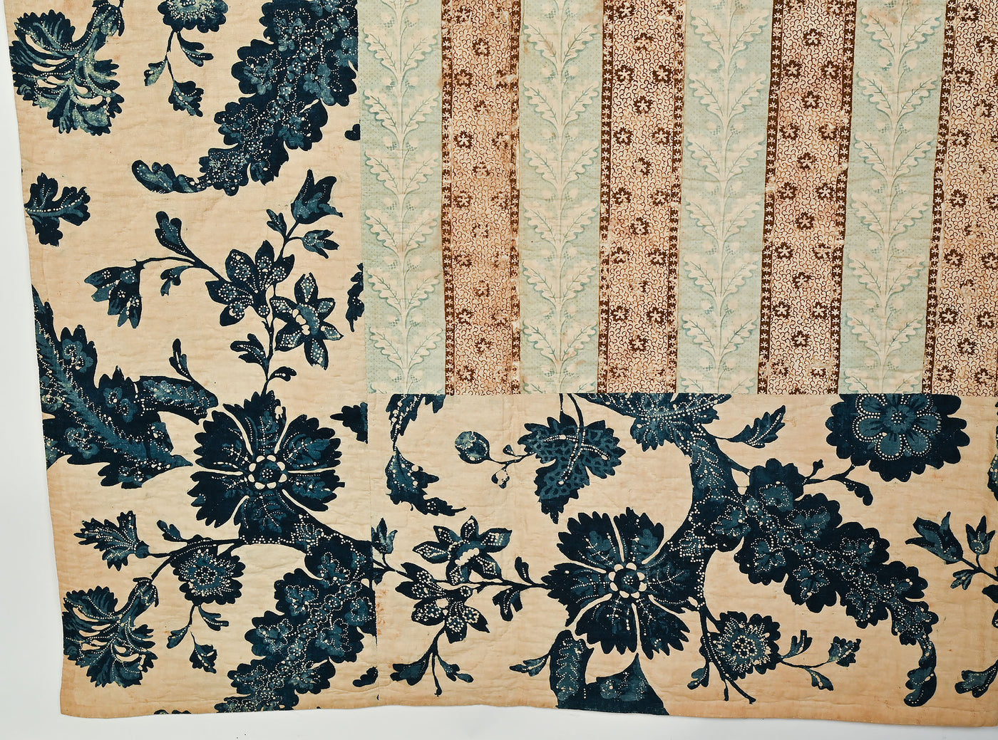 Blue Resist Quilt- Circa 1800