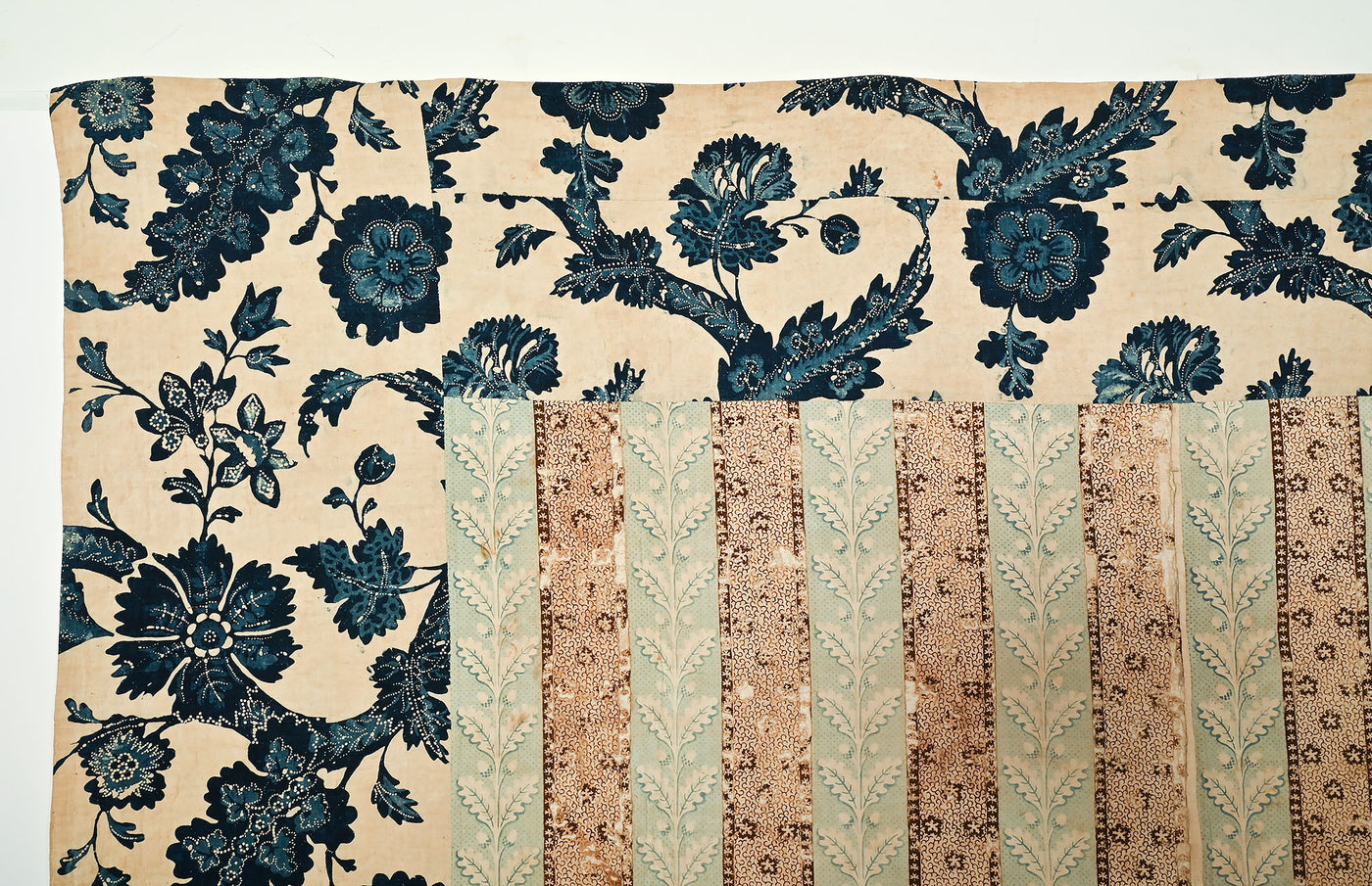 Blue Resist Quilt- Circa 1800