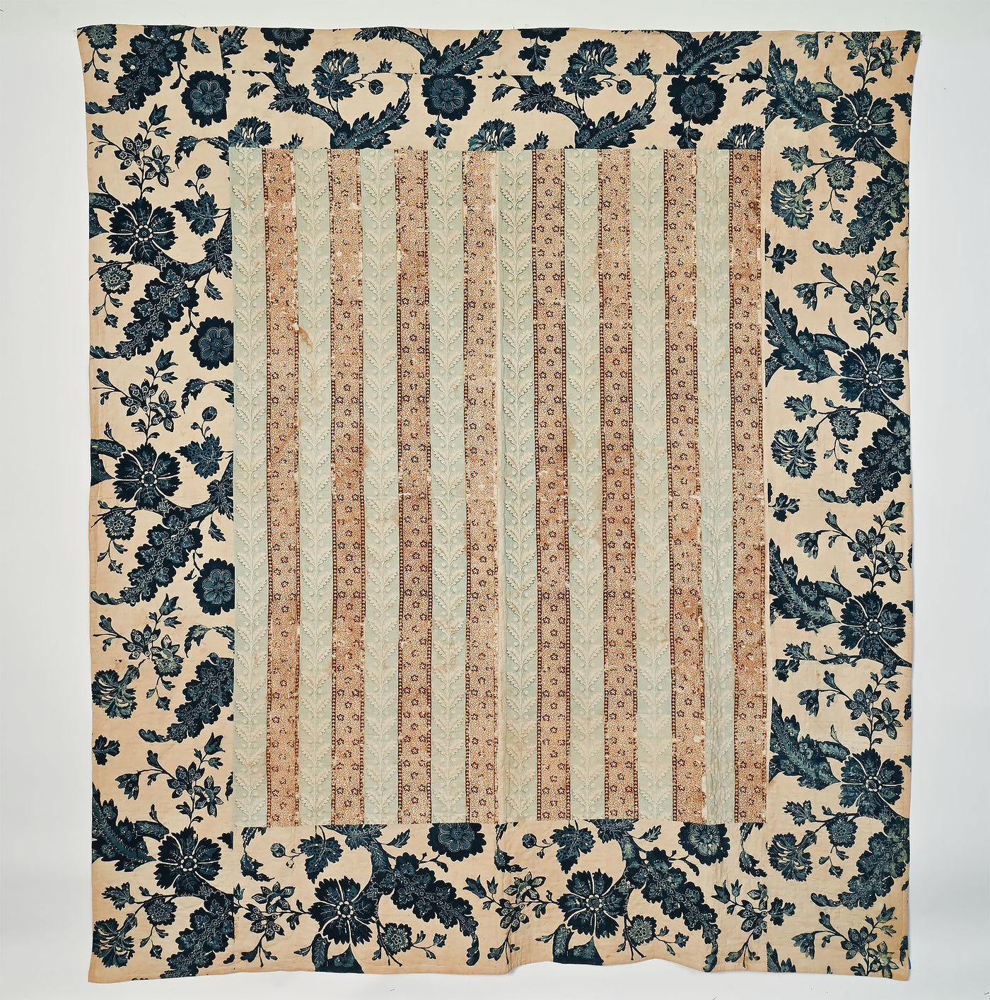 Blue Resist Quilt- Circa 1800