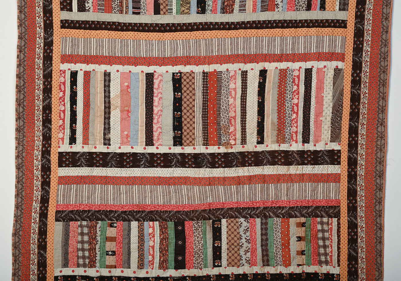 Chinese Coins Crib Quilt