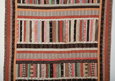 Chinese Coins Crib Quilt