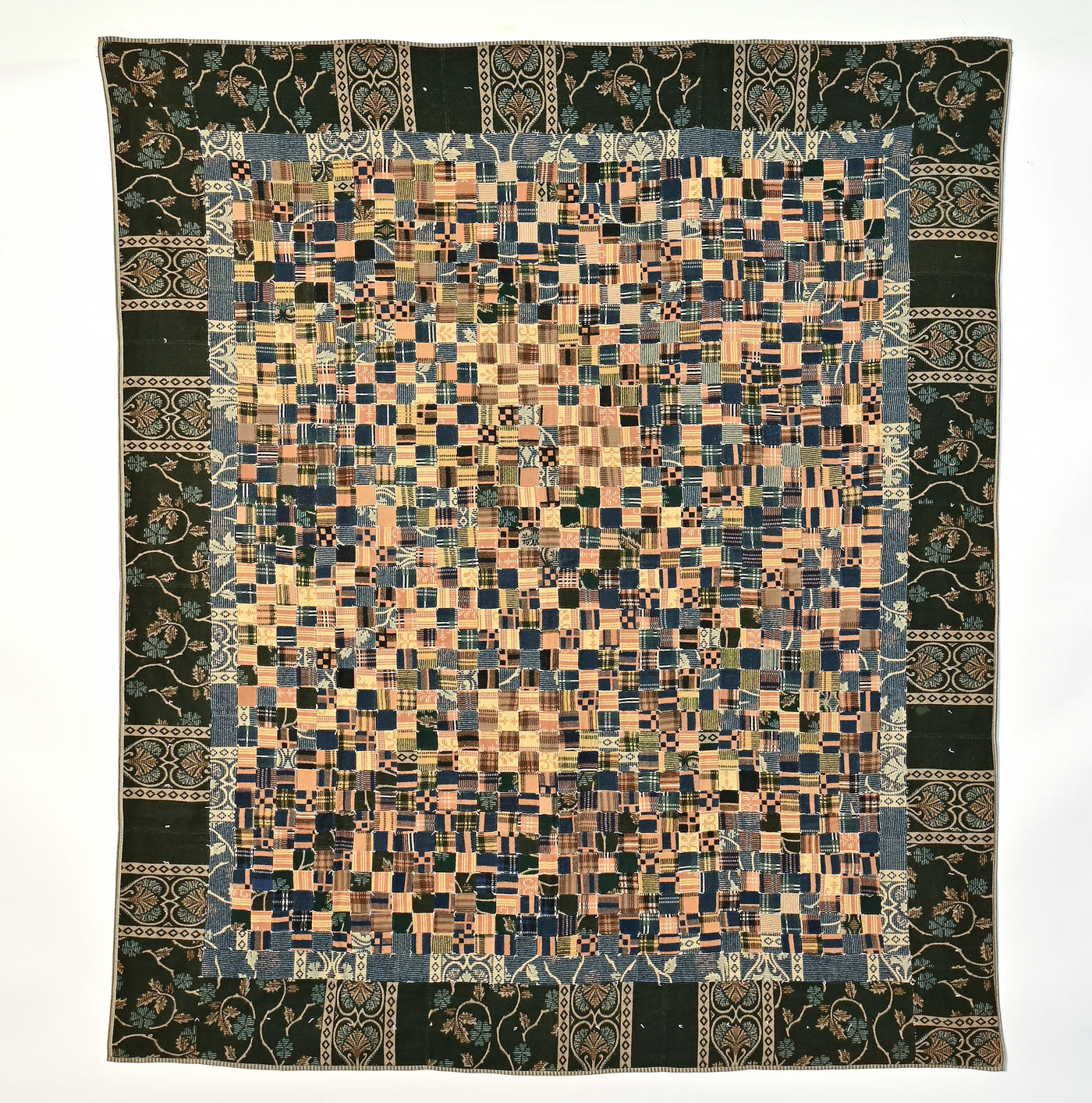 One Patch Quilt Made of Flannel Blankets