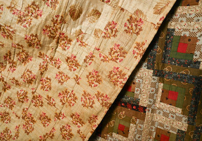 Light and Dark Log Cabin Quilt
