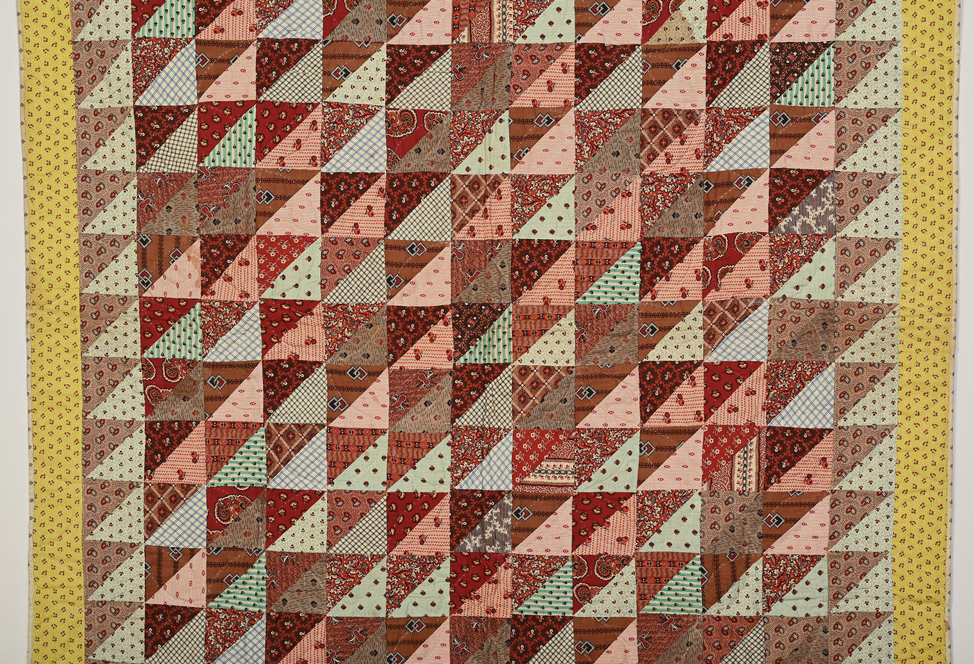 Thousand Pyramids Crib Quilt