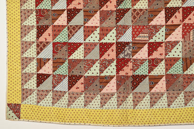 Thousand Pyramids Crib Quilt