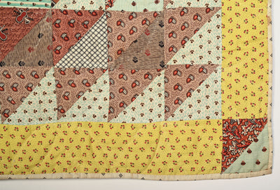 Thousand Pyramids Crib Quilt