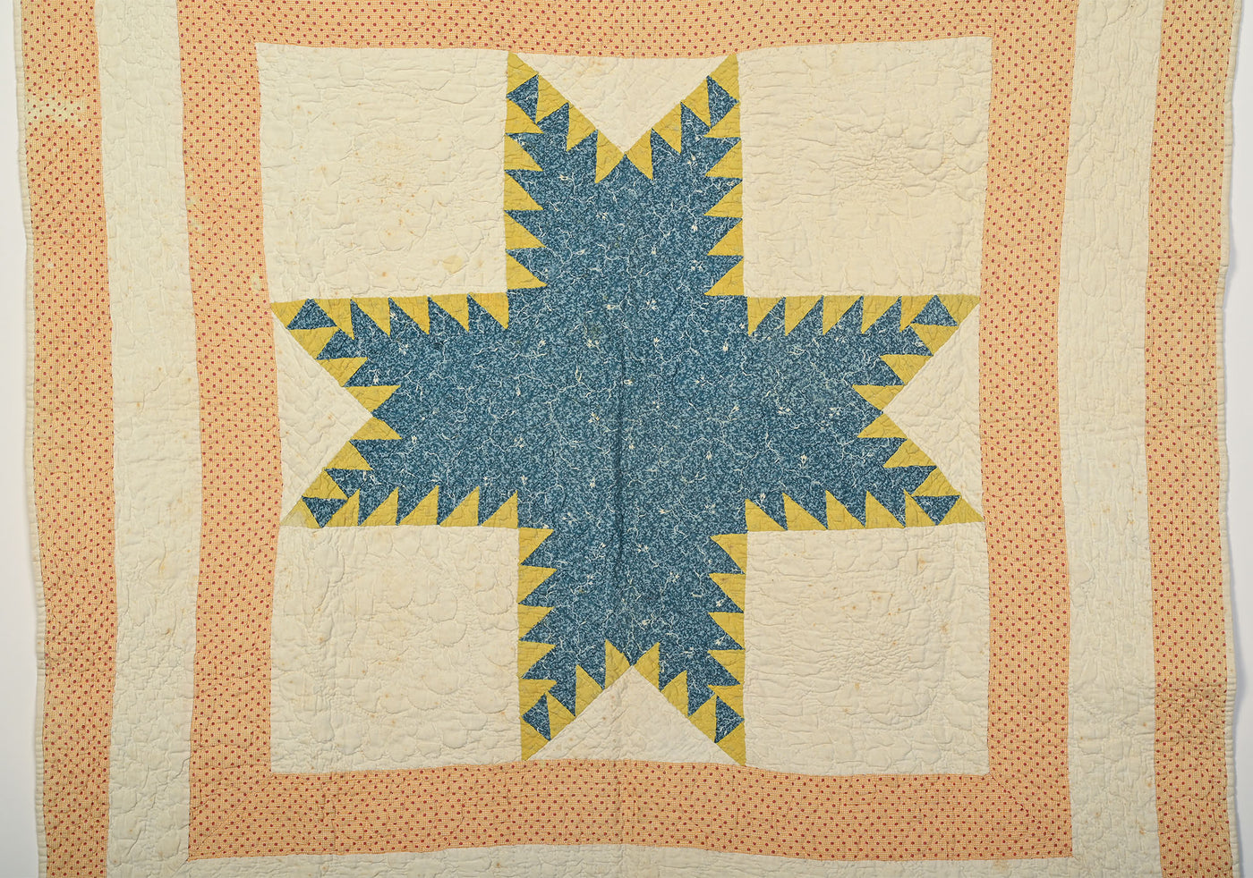 Feathered Star Crib Quilt