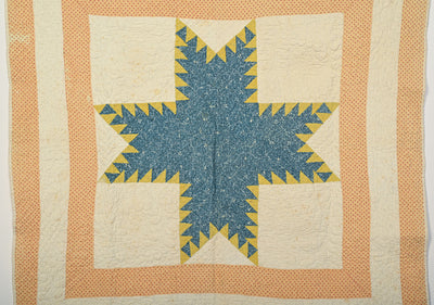 Feathered Star Crib Quilt