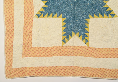 Feathered Star Crib Quilt