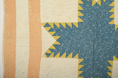 Feathered Star Crib Quilt