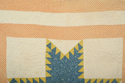 Feathered Star Crib Quilt