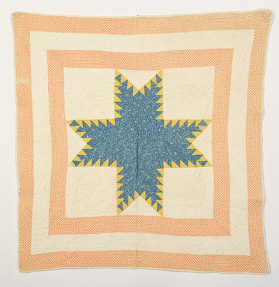 Feathered Star Crib Quilt