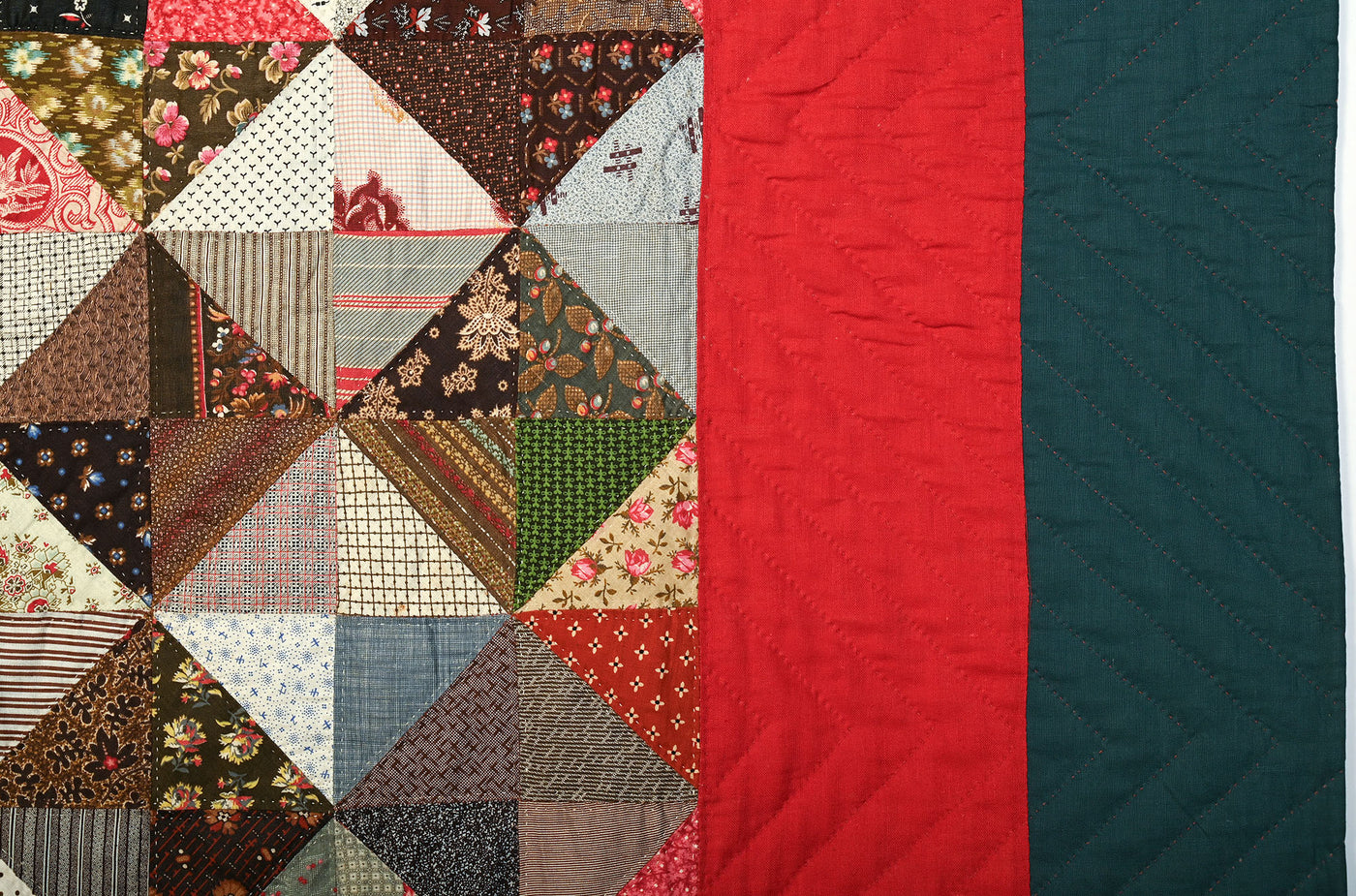Light and Dark Diamonds Quilt