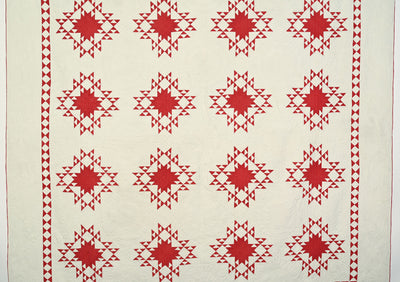 Feathered Star Quilt Variation
