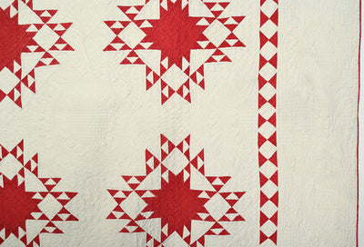 Feathered Star Quilt Variation