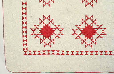 Feathered Star Quilt Variation