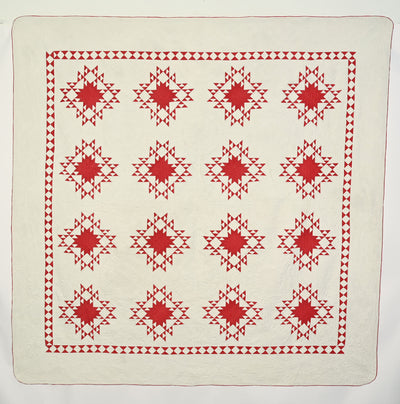 Feathered Star Quilt Variation
