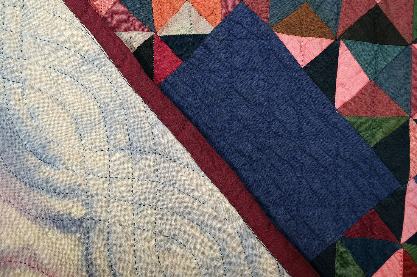 Ohio Amish Broken Dishes Quilt