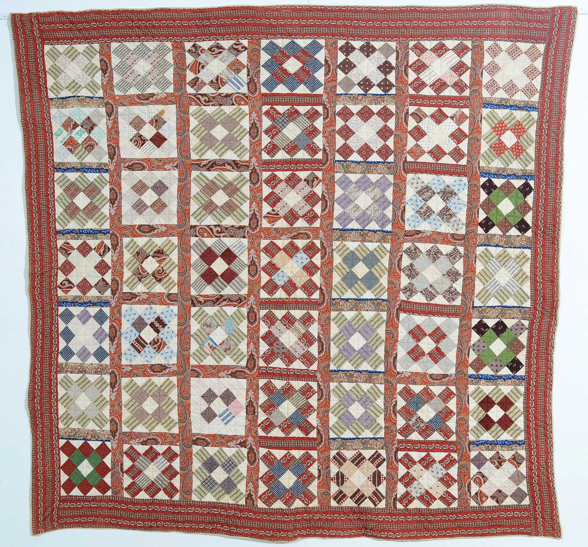 Album Patch Quilt | Circa 1860 | Maryland