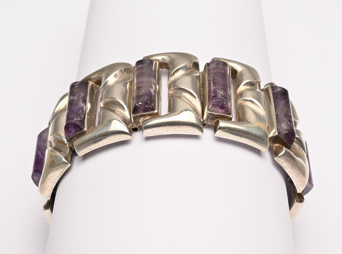 antonio-pineda-sterling-silver-and-amethyst-bracelet-1451527-2