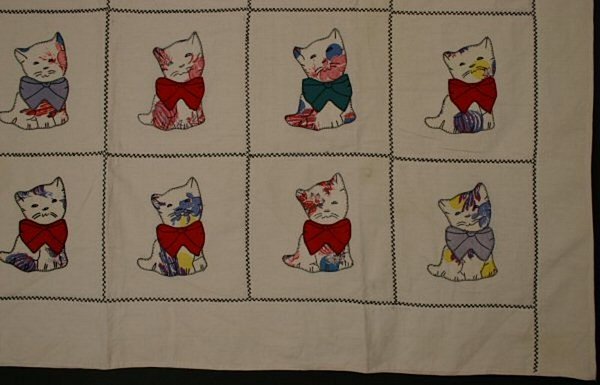 Cats-with-Bowties-Quilt-Circa-1930-Pennsylvania-307714-6