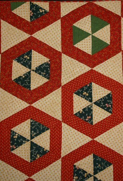 Double-Hexagons-Quilt-Circa-1860-Pennsylvania-506926-6