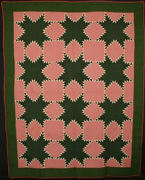 Feathered-Stars-Quilt-Circa-1870-PA-309020-1