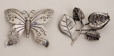 hector-aguilar-butterfly-and-flower-brooches-817727-1