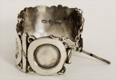 hector-aguilar-silver-aztec-symbols-cuff-bracelet-940790-4