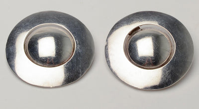 huge-domed-sterling-silver-modernist-earrings-1309118
