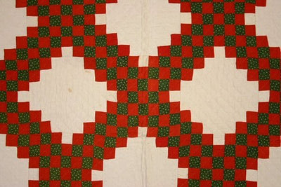 Irish-Chain-Quilt-Signed-and-Dated-1890-Pennsylvania-607211-3