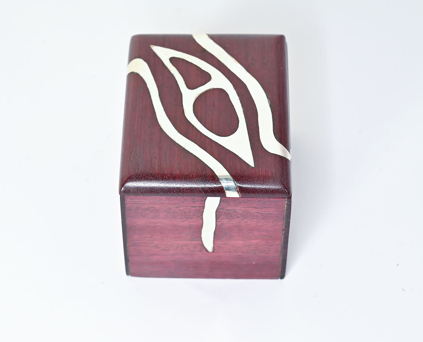 Rosewood and Sterling Silver Small Box